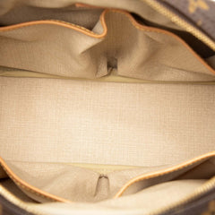 ルイ ヴィトン モノグラム トゥルーヴィル ハンドバッグ M42228 ブラウン PVC レザー レディース LOUIS VUITTON 【中古】