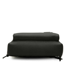 ルイ ヴィトン LVアエログラム パイロット スリングバッグ ボディバッグ ショルダーバッグ M11601 ブラック レザー メンズ LOUIS VUITTON 中古