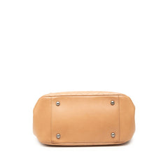 シャネル ココマーク ボーイシャネル マトラッセ チェーン ワンショルダーバック ベージュ ラムスキン レディース CHANEL 【中古】