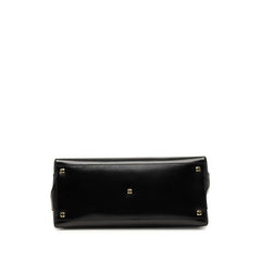 サルヴァトーレフェラガモ ガンチーニ ハンドバッグ ショルダーバッグ 2WAY AQ-210167 ブラック レザー レディース Salvatore Ferragamo 中古