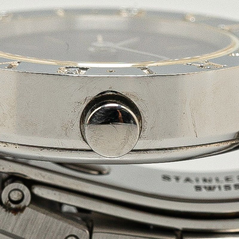 ブルガリ ブルガリブルガリ 腕時計 BB23SS クオーツ ブラック文字盤 ステンレススチール レディース BVLGARI 【中古】