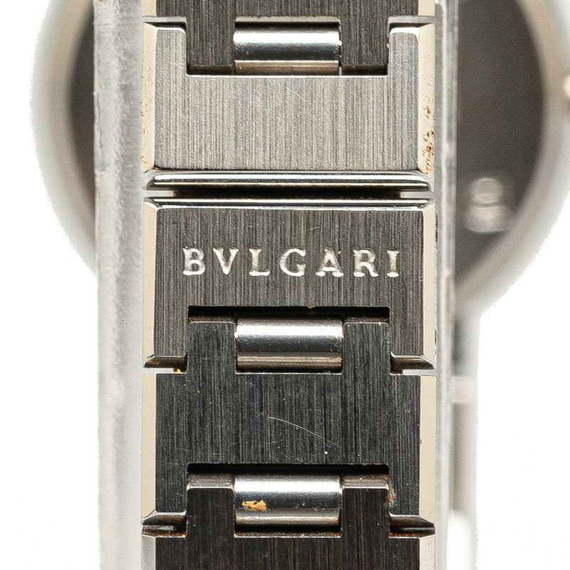 ブルガリ ブルガリブルガリ 腕時計 BB23SS クオーツ ブラック文字盤 ステンレススチール レディース BVLGARI 【中古】