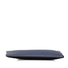ルイ ヴィトン ポシェット ジュールPM クラッチバッグ フラットポーチ R99587 ネイビー トリヨンレザー メンズ LOUIS VUITTON 【中古】