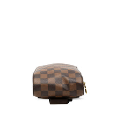 ルイ ヴィトン ダミエ ジェロニモス ショルダーバッグ ボディバッグ N51994 ブラウン PVC メンズ LOUIS VUITTON 【中古】