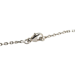 エルメス オーケリー PM ネックレス シルバー エトゥープ メタル スイフト レディース HERMES 【中古】