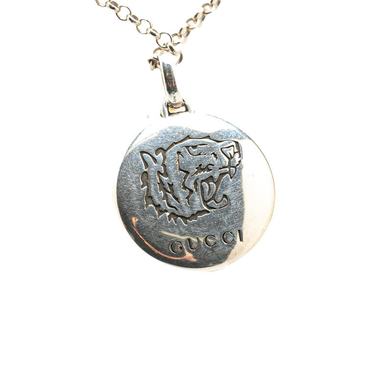 グッチ タイガー ネックレス SV925 シルバー レディース GUCCI 【中古】