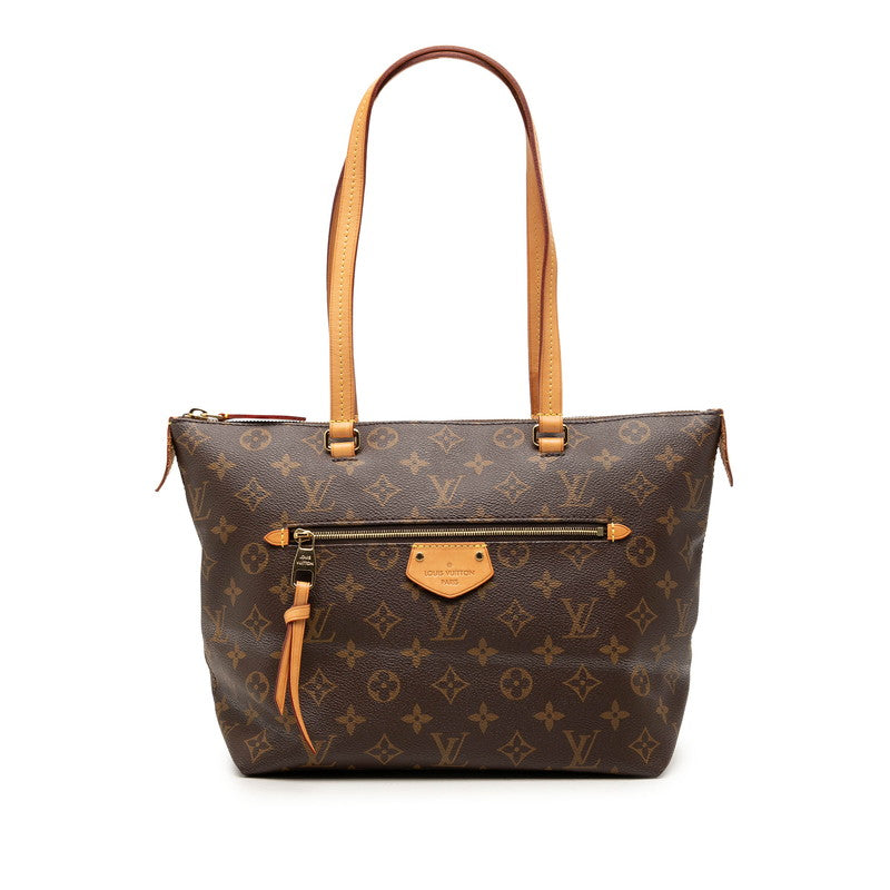 ルイ ヴィトン モノグラム イエナPM トートバッグ ショルダーバッグ M42268 ブラウン PVC レザー レディース LOUIS VUITTON 中古
