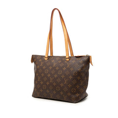 ルイ ヴィトン モノグラム イエナPM トートバッグ ショルダーバッグ M42268 ブラウン PVC レザー レディース LOUIS VUITTON 中古