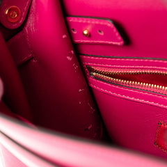 ヴァレンティノ ハンドバッグ ショルダーバッグ 2WAY パープル系 ピンク系 ゴールド レザー レディース VALENTINO 【中古】