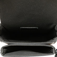 ルイ ヴィトン モノグラム マカサー Sロック ヴェルティカル ウェアラブル 斜め掛け ショルダーバッグ M81522 ブラウン ブラック PVC レザー レディース LOUIS VUITTON 【中古】