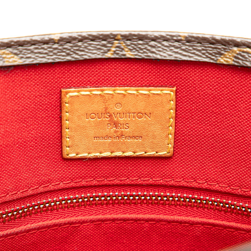 ルイ ヴィトン モノグラム サックプラBB ハンドバッグ ショルダーバッグ 2WAY M46265 ブラウン PVC レザー レディース LOUIS VUITTON 【中古】