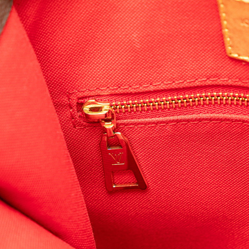 ルイ ヴィトン モノグラム サックプラBB ハンドバッグ ショルダーバッグ 2WAY M46265 ブラウン PVC レザー レディース LOUIS VUITTON 【中古】