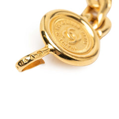 シャネル ココマーク コイン チェー ンベルト ゴールド メッキ レディース CHANEL 【中古】