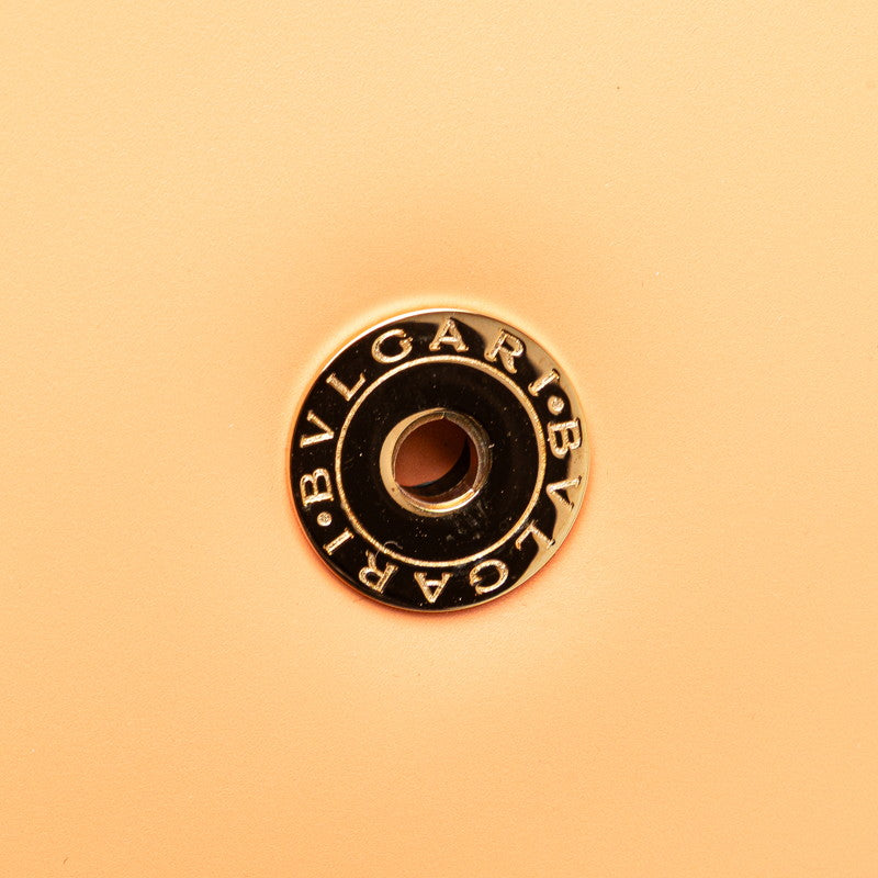 ブルガリ セルペンティ フォーエバー ハンドバッグ ショルダーバッグ 2WAY オレンジ レザー レディース BVLGARI 【中古】