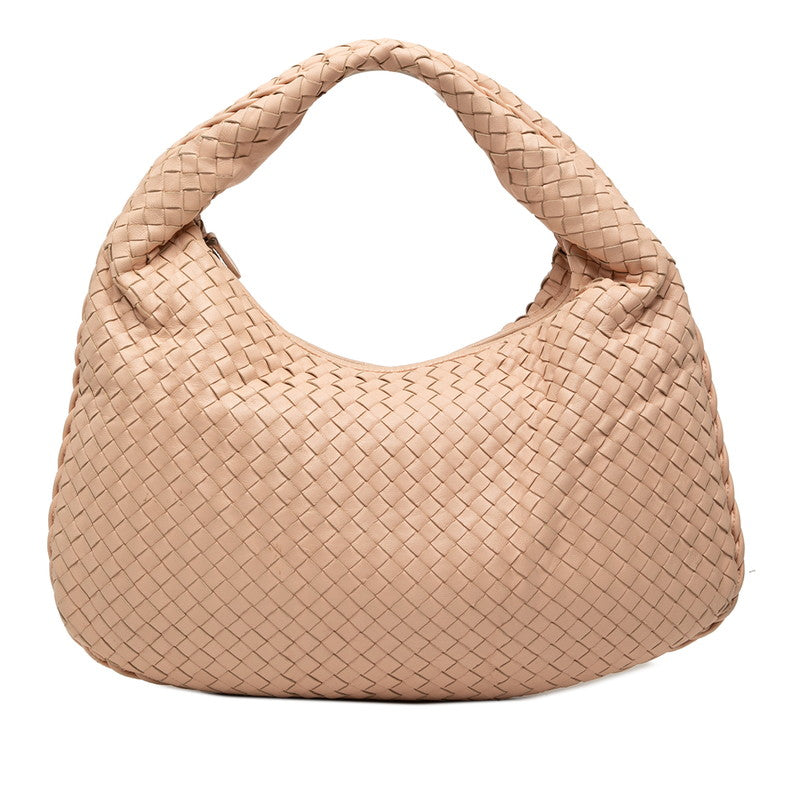 ボッテガヴェネタ イントレチャート ワンショルダーバック ピンク レザー レディース BOTTEGAVENETA 【中古】