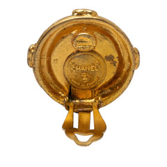 シャネル ココマーク イヤリング ゴールド メッキ GP レディース CHANEL 【中古】