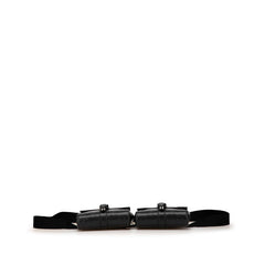 グッチ GGエンボス ウエストバッグ ウエストボーチ 631339 ブラック レザー レディース GUCCI 【中古】