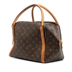 ルイ ヴィトン モノグラム マレMM ハンドバッグ M41070 ブラウン PVC レザー レディース LOUIS VUITTON 【中古】