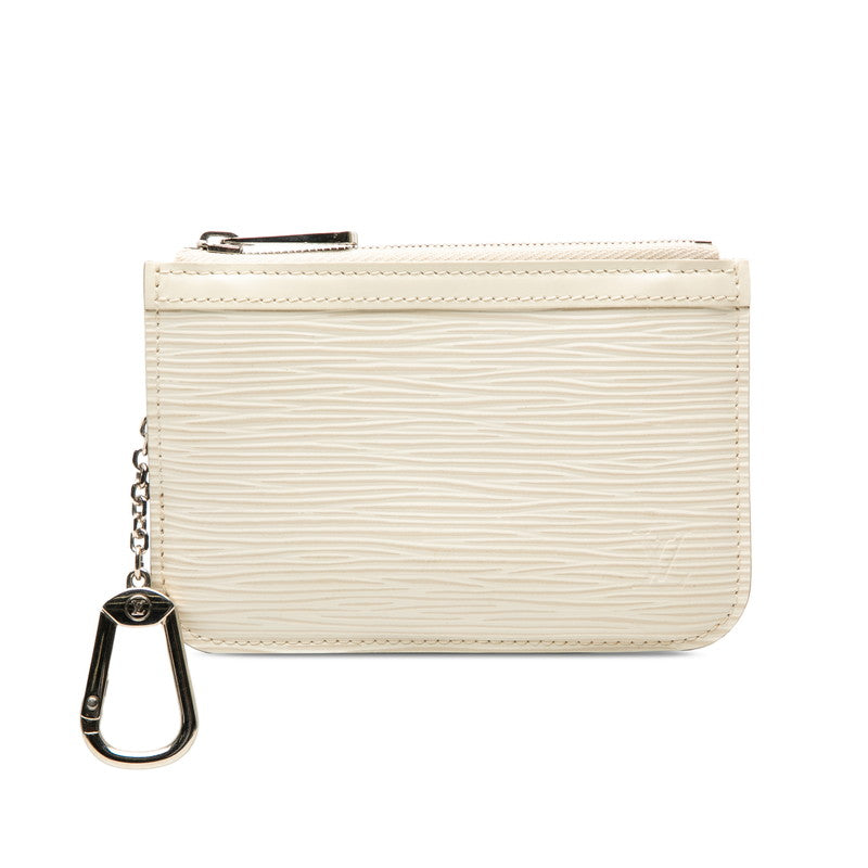 ルイ ヴィトン エピ ポシェット クレ コインケース M6660J ホワイト レザー レディース LOUIS VUITTON 【中古】