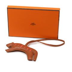 エルメス ルールー Rooroo タイガー バッグチャーム チャーム ゴールド ローズテキサス アニョーミロ レディース HERMES 【中古】