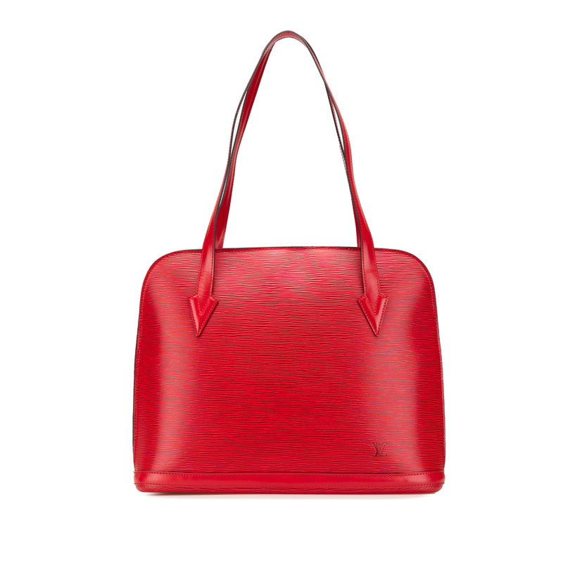 ルイ ヴィトン エピ リュサック トートバッグ ショルダーバッグ M52287 カスティリアンレッド レザー レディース LOUIS VUITTON 【中古】