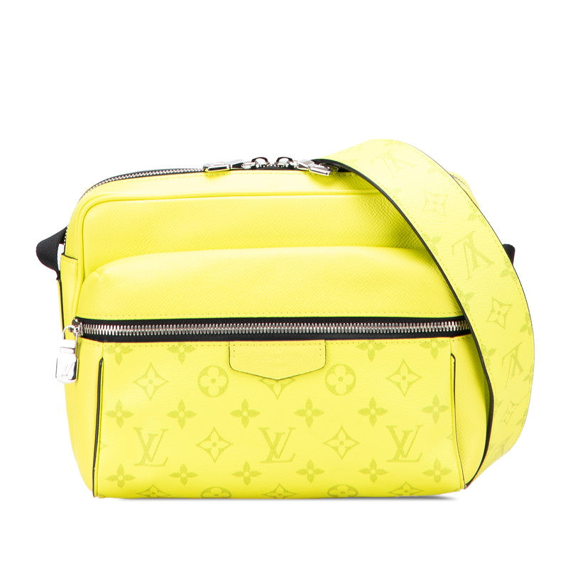 ルイ ヴィトン タイガラマ アウトドア メッセンジャーPM ショルダーバッグ M30239 ジョーヌ イエロー PVC レザー レディース LOUIS VUITTON 【中古】