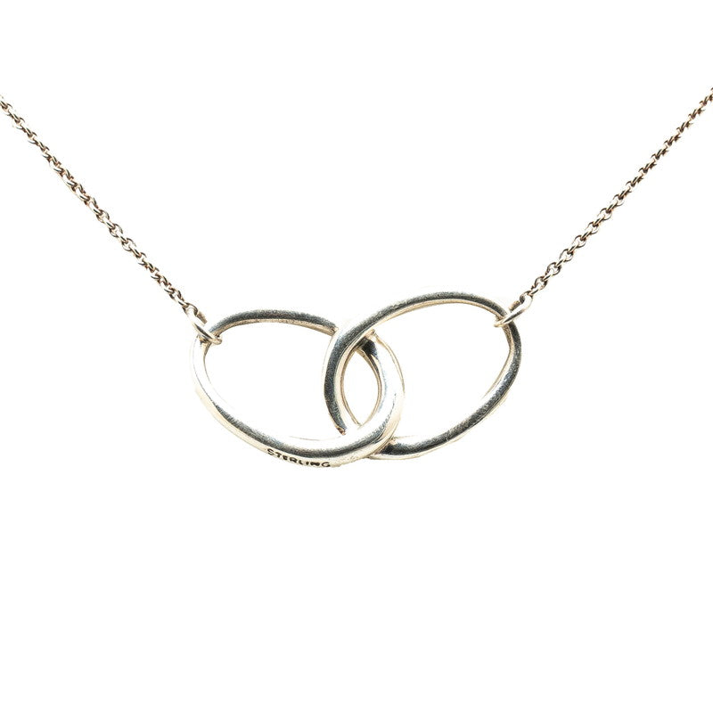 ティファニー ダブルループ ネックレス スターリングシルバー レディース TIFFANY&Co. 【中古】