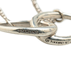 ティファニー ダブルループ ネックレス スターリングシルバー レディース TIFFANY&Co. 【中古】