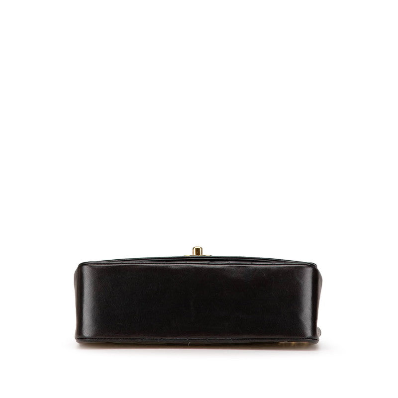シャネル マトラッセ ダイアナ22 斜め掛け チェーン ショルダーバッグ A01164 ブラック ラムスキン レディース CHANEL 【中古】