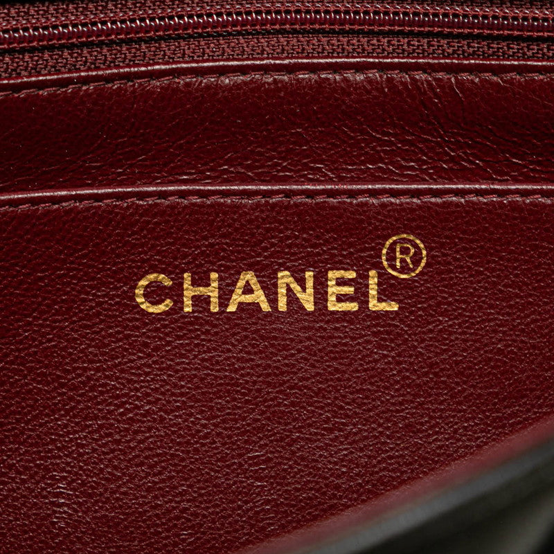 シャネル マトラッセ ダイアナ22 斜め掛け チェーン ショルダーバッグ A01164 ブラック ラムスキン レディース CHANEL 【中古】