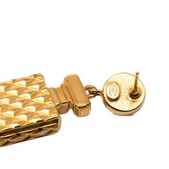 シャネル ココマーク パール ラインストーン パフューム モチーフ ピアス ゴールド メッキ レディース CHANEL 【中古】