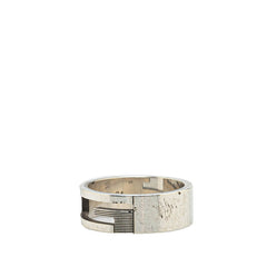 グッチ ブランデッドG リング 指輪 #24 SV925 シルバー メンズ GUCCI 【中古】