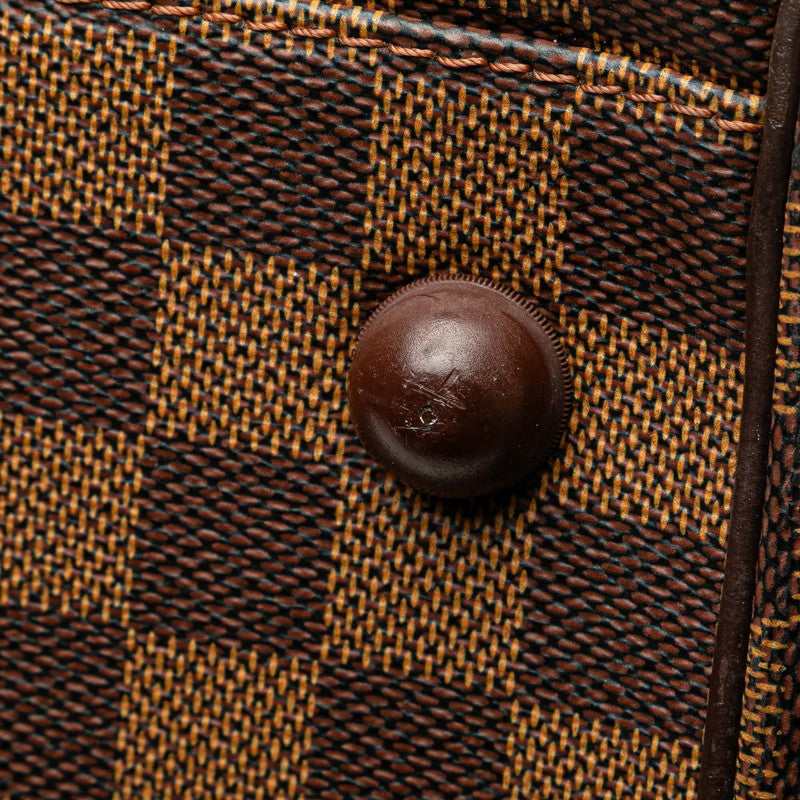 ルイ ヴィトン ダミエ リベラGM ハンドバッグ ボストンバッグ N41432 ブラウン PVC レザー レディース LOUIS VUITTON 【中古】