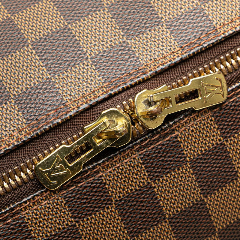 ルイ ヴィトン ダミエ リベラGM ハンドバッグ ボストンバッグ N41432 ブラウン PVC レザー レディース LOUIS VUITTON 【中古】