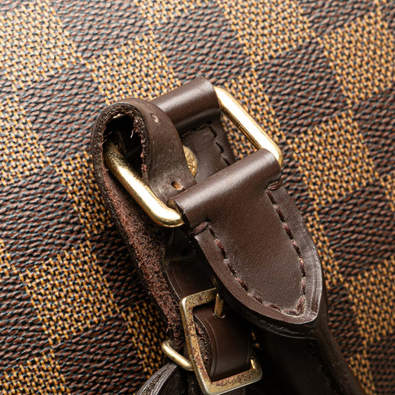 ルイ ヴィトン ダミエ リベラGM ハンドバッグ ボストンバッグ N41432 ブラウン PVC レザー レディース LOUIS VUITTON 【中古】