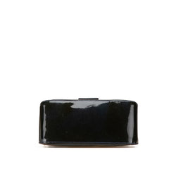 フェンディ マンマバケット ワンショルダーバッグ 8BR180 ブラック エナメル レディース FENDI 【中古】