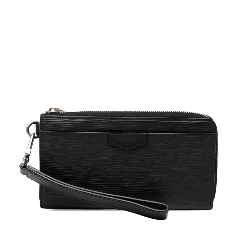 ルイ ヴィトン エピ ジッピー ドラゴンヌ L字ファスナー 長財布 M81325 ノワール ブラック レザー メンズ LOUIS VUITTON 【中古】