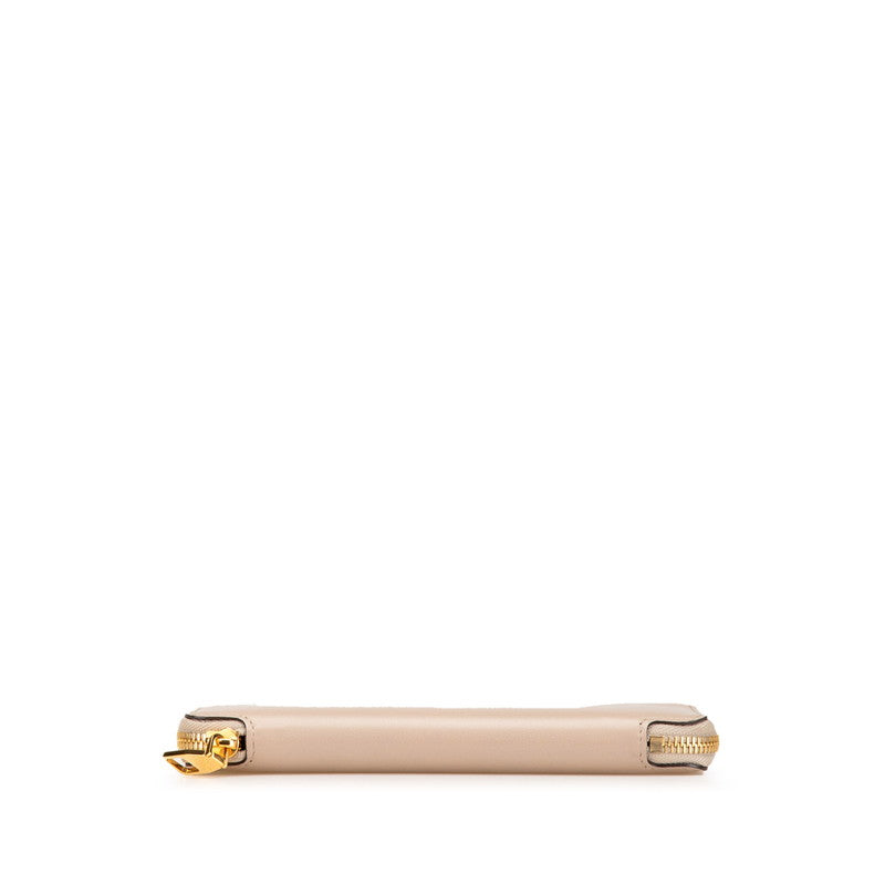ルイ ヴィトン パルナセア ポルトフォイユイエナ ラウンドファスナー 長財布 M58265 ブラウン レザー レディース LOUIS VUITTON 【中古】
