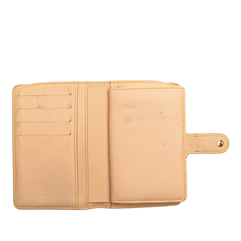 ルイ ヴィトン モノグラム マルチカラー ポルトフォイユ ヴィエノワ 二つ折り財布 がま口財布 M92987 ホワイト マルチカラー PVC レザー レディース LOUIS VUITTON 【中古】