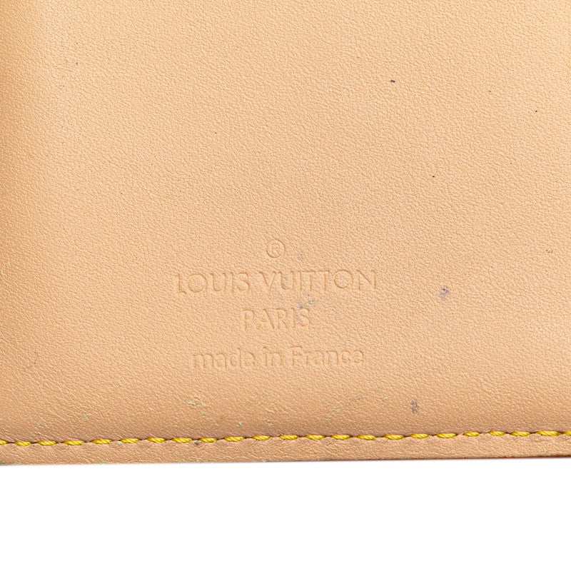 ルイ ヴィトン モノグラム マルチカラー ポルトフォイユ ヴィエノワ 二つ折り財布 がま口財布 M92987 ホワイト マルチカラー PVC レザー レディース LOUIS VUITTON 【中古】
