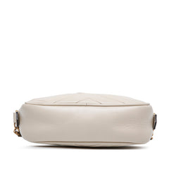 グッチ GGマーモント ショルダーバッグ 448065 アイボリー レザー レディース GUCCI 【中古】