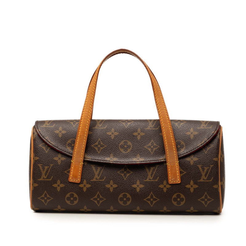 ルイ ヴィトン モノグラム ソナチネ ハンドバッグ M51902 ブラウン PVC レザー レディース LOUIS VUITTON 【中古】