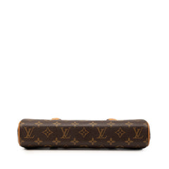 ルイ ヴィトン モノグラム ソナチネ ハンドバッグ M51902 ブラウン PVC レザー レディース LOUIS VUITTON 【中古】