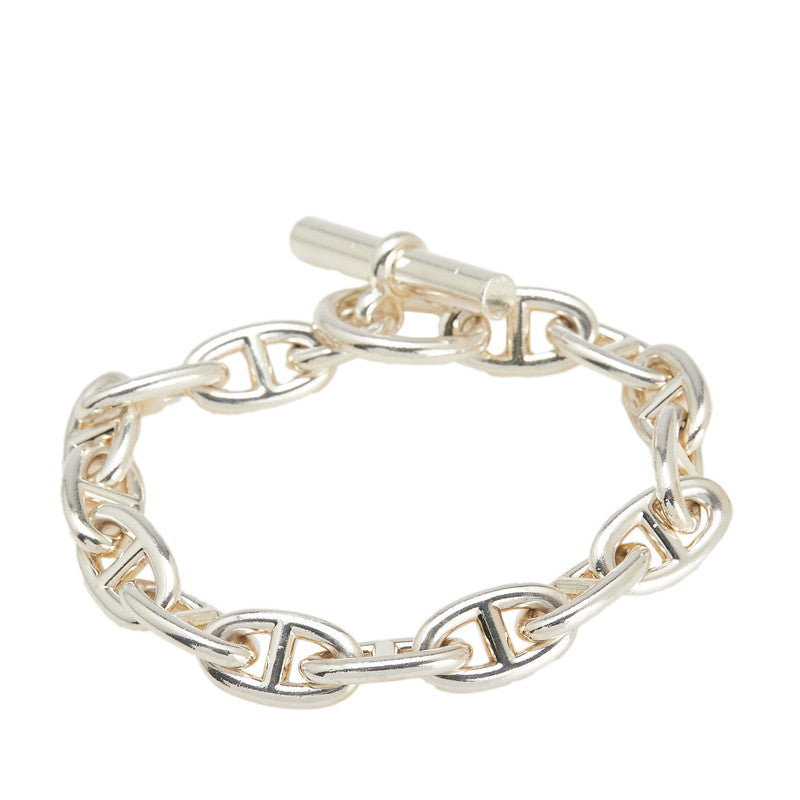 エルメス シェーヌダンクルGM 15コマ ブレスレット SV925 シルバー メンズ HERMES 【中古】