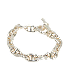 エルメス シェーヌダンクルGM 15コマ ブレスレット SV925 シルバー メンズ HERMES 【中古】