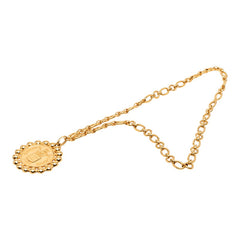 シャネル RUE CAMBON カンボン ヴィンテージ ネックレス ゴールド メッキ レディース CHANEL 【中古】