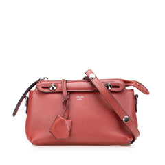 フェンディ ミニ バイザウェイ スタッズ ハンドバッグ ショルダーバッグ 2WAY 8BL135 ブラウン レザー レディース FENDI 【中古】