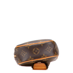 ルイ ヴィトン モノグラム ポシェットガンジュ ボディバッグ ウエストバッグ M51870 ブラウン PVC レザー メンズ LOUIS VUITTON 【中古】