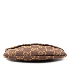 グッチ GGキャンバス ポーチ 小物入れ 030 1676 1705 ブラウン キャンバス レディース GUCCI 【中古】