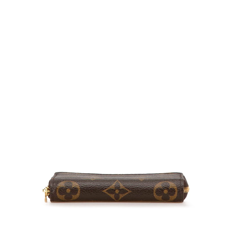 ルイ ヴィトン モノグラム ジッピー コイン パース コインケース 小銭入れ M60067 ブラウン PVC レザー レディース LOUIS VUITTON 【中古】